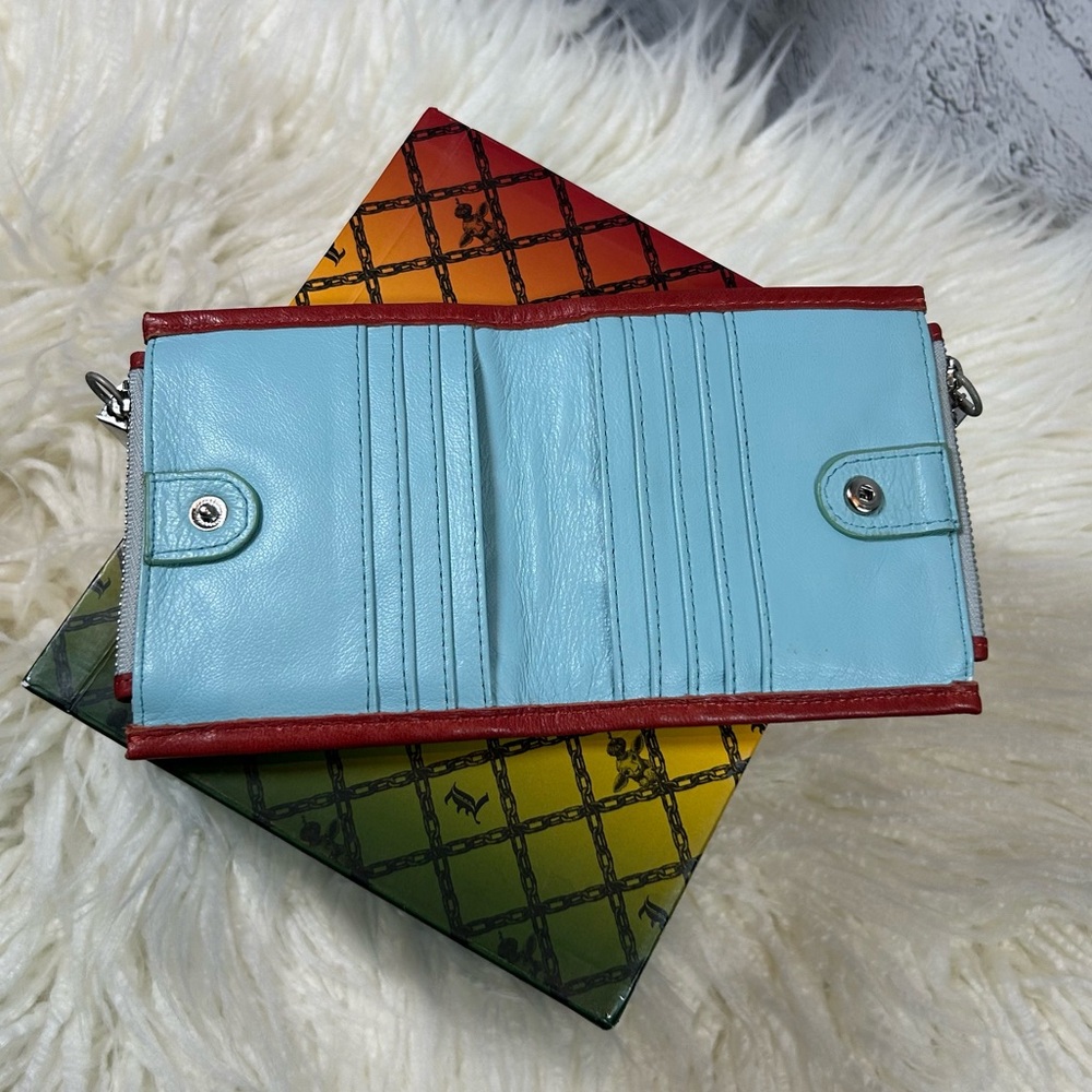 🦄L.A.M.B. SAMPLE 💯 Leather Wallet🦄 - Picture 5 of 14